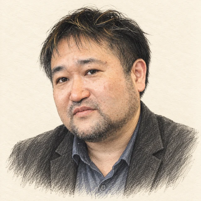 東 浩紀さんのAI生成イラスト