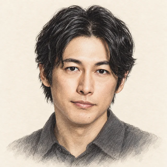 ディーン・フジオカさんのAI生成イラスト