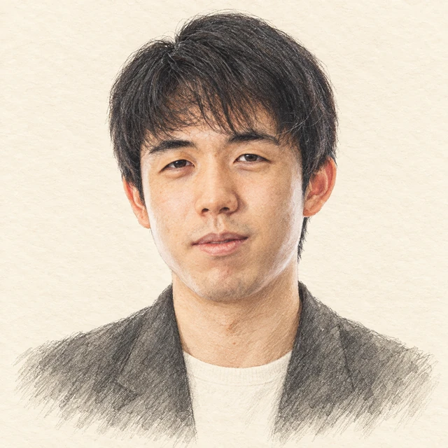 藤井 聡太さんのAI生成イラスト