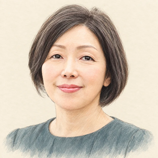 浜田 敬子さんのAI生成イラスト
