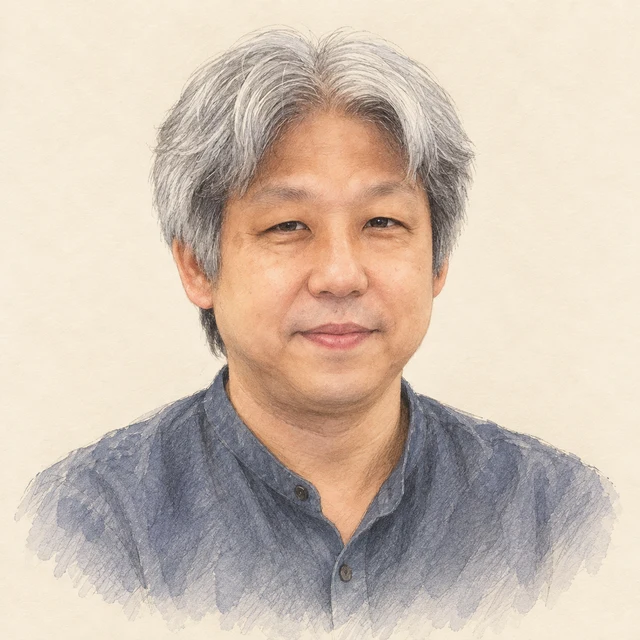 井庭 崇さんのAI生成イラスト