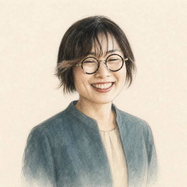 伊藤 亜紗さんのAI生成イラスト