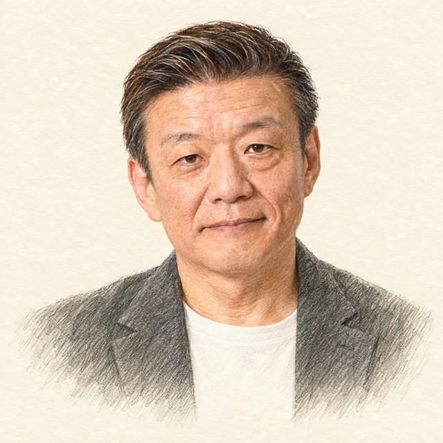 森岡 毅さんのAI生成イラスト