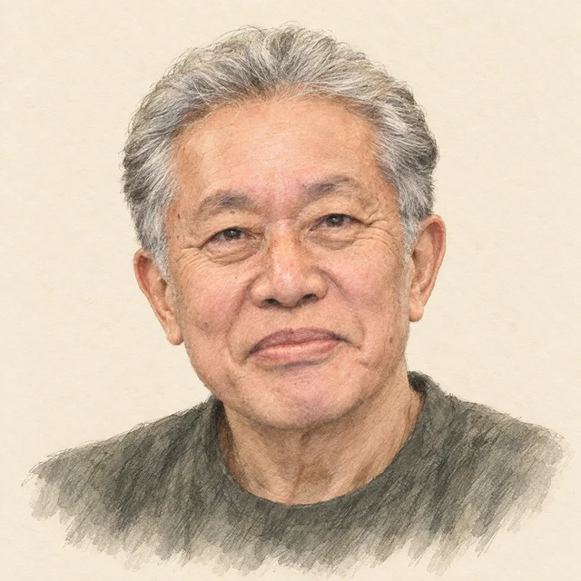 内田 樹さんのAI生成イラスト